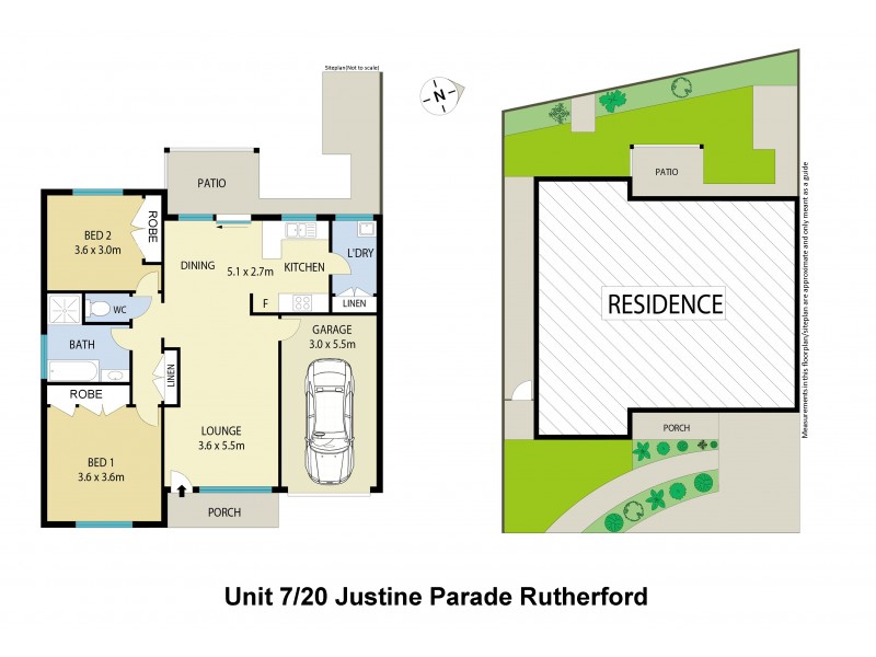 7/20 Justine Parade, Rutherford NSW 2320 Floorplan