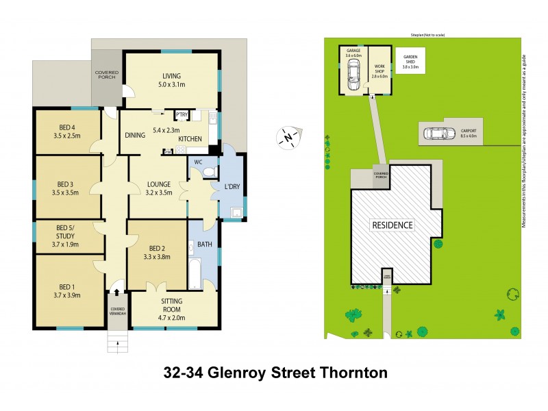 34 Glenroy Street, Thornton NSW 2322 Floorplan