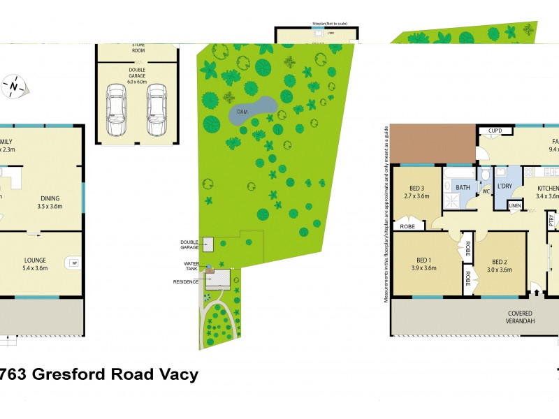 763 Gresford Road, Vacy NSW 2421 Floorplan