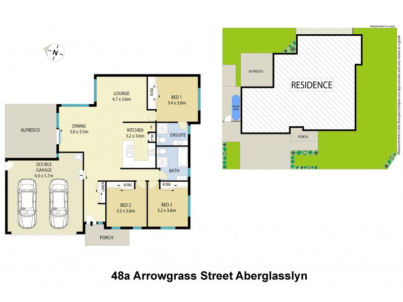 48A Arrowgrass Street, Aberglasslyn NSW 2320 Floorplan