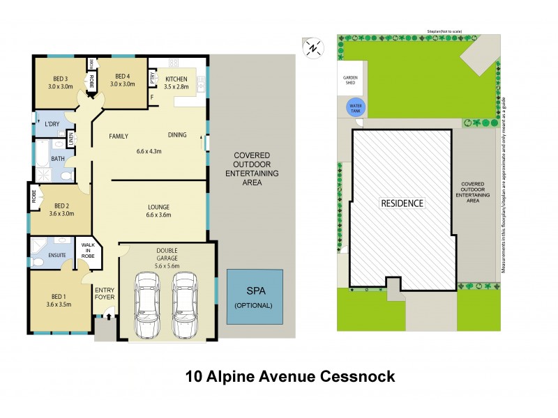 10 Alpine Avenue, Cessnock NSW 2325 Floorplan