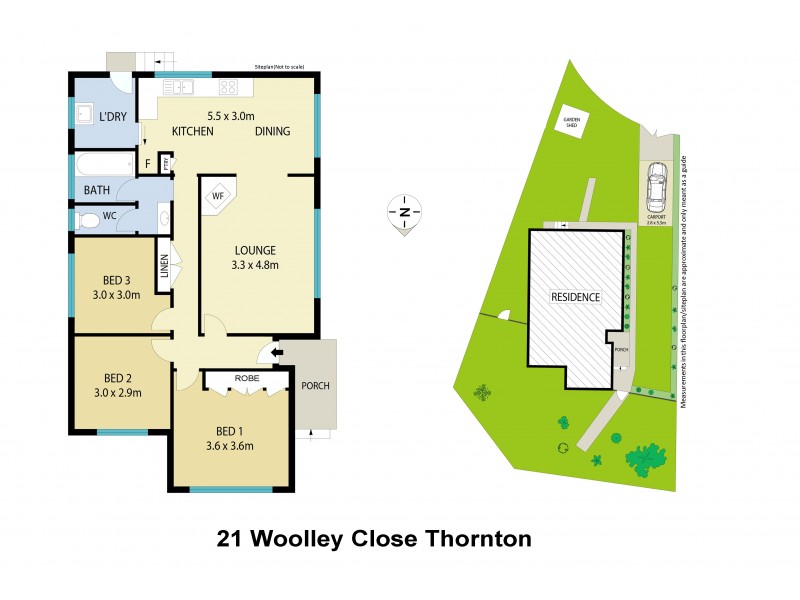 21 Woolley Close, Thornton NSW 2322 Floorplan