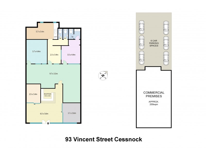 93 Vincent Street, Cessnock NSW 2325 Floorplan