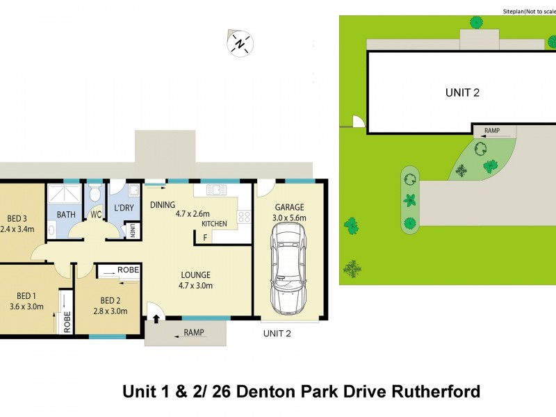Units 1 & 2/26 Denton Park Drive, Rutherford NSW 2320
