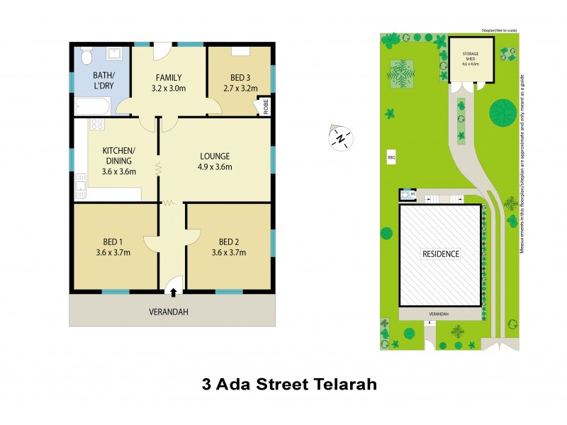3 Ada Street, Telarah NSW 2320 Floorplan