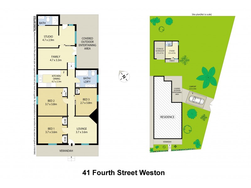 41 Fourth Street, Weston NSW 2326 Floorplan