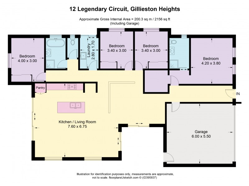 12 Legendary Circuit, Gillieston Heights NSW 2321 Floorplan