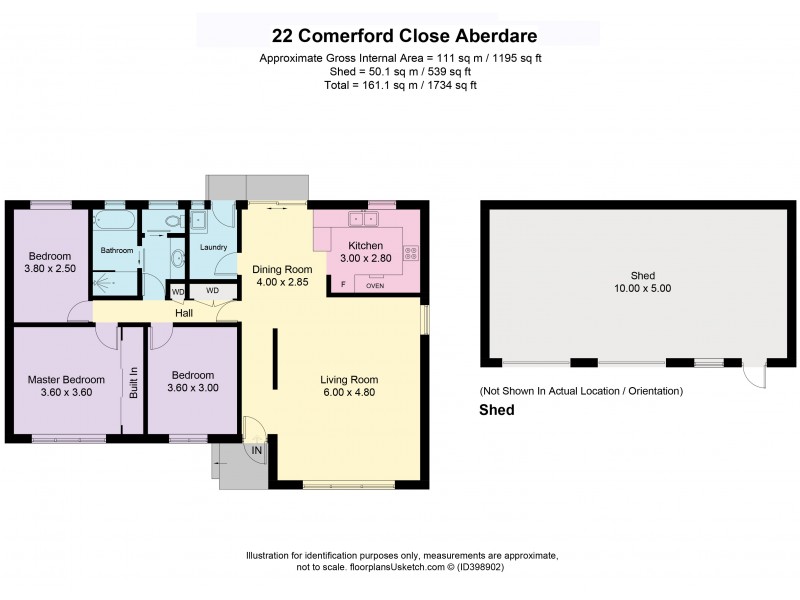22 Comerford Close, Aberdare NSW 2325 Floorplan