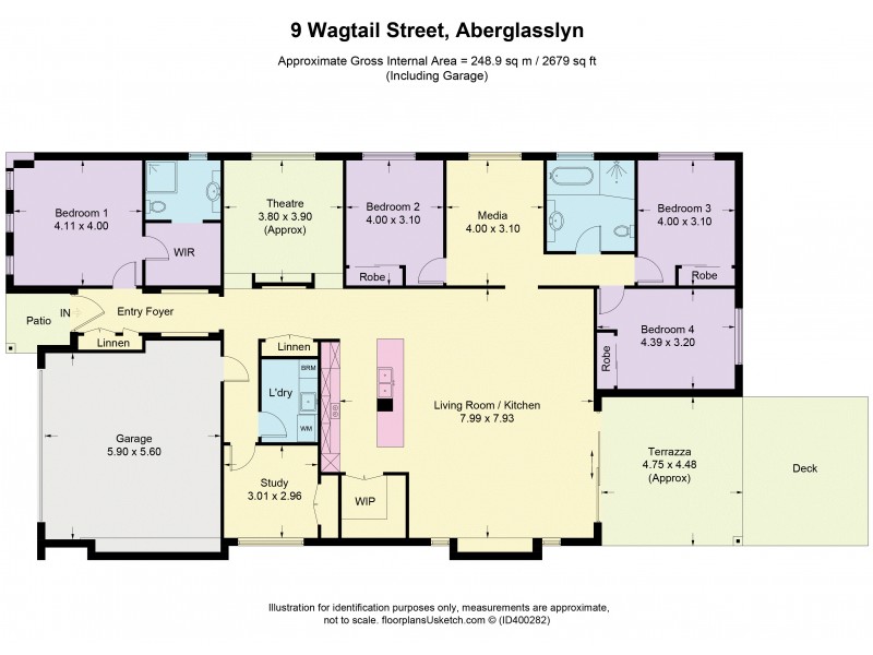 9 Wagtail Street, Aberglasslyn NSW 2320 Floorplan