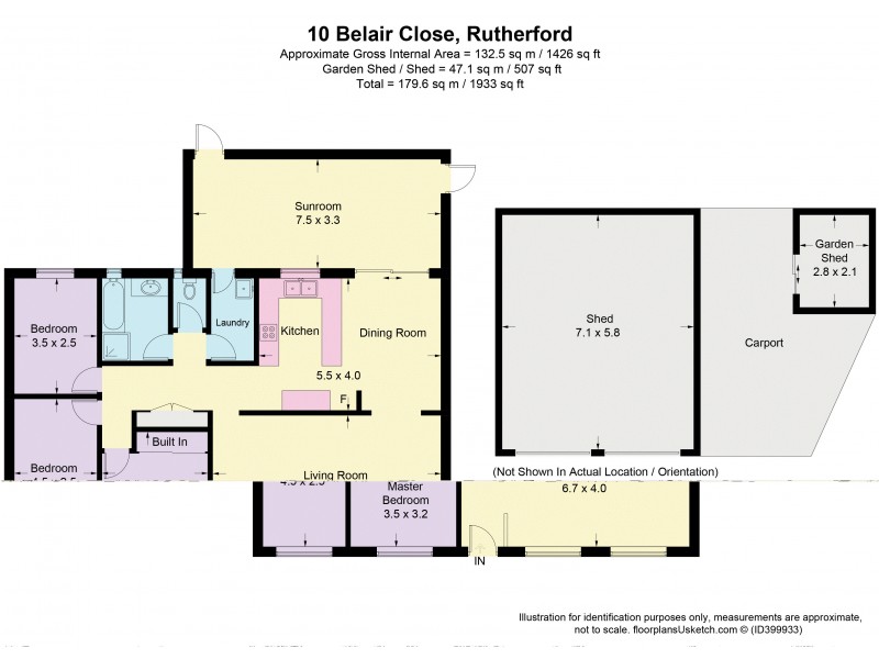 10 Belair Close, Rutherford NSW 2320 Floorplan
