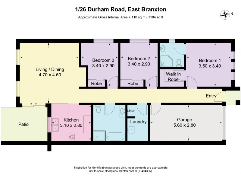 26 Durham Road, Branxton NSW 2335 Floorplan