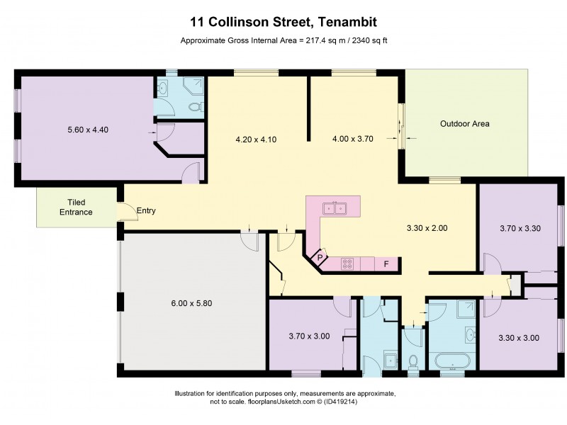 11 Collinson Street, Tenambit NSW 2323 Floorplan