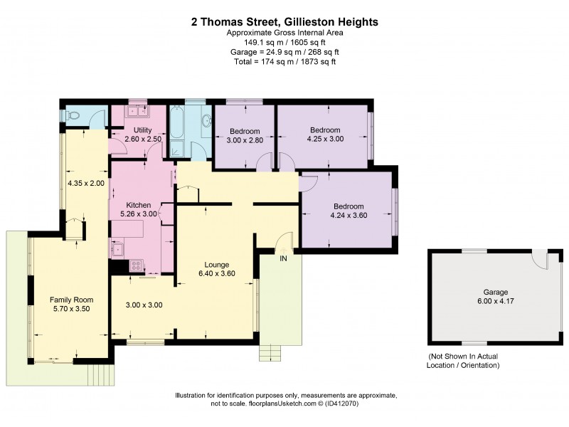 2 Thomas Street, Gillieston Heights NSW 2321 Floorplan