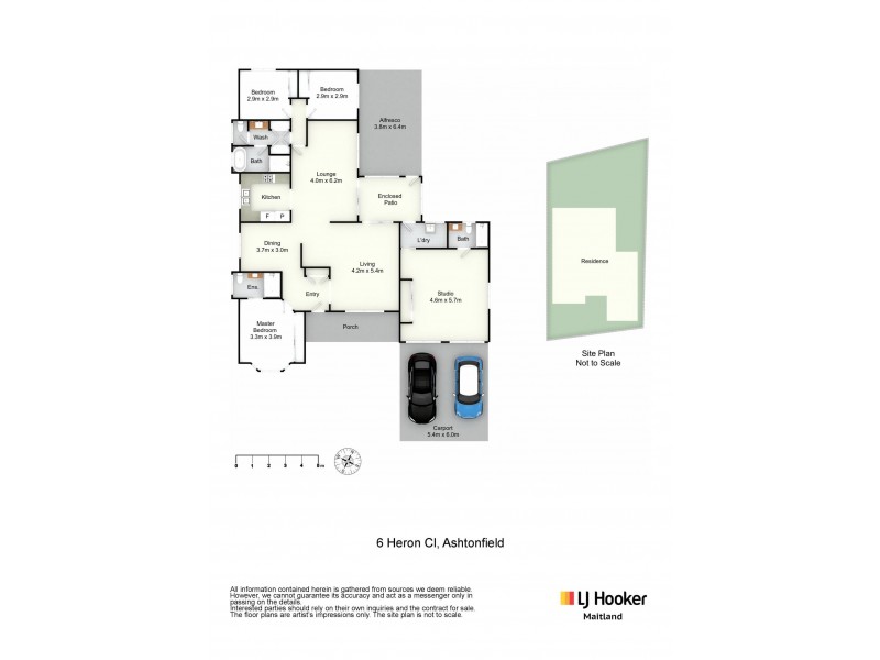 6 Heron Close, Ashtonfield NSW 2323 Floorplan