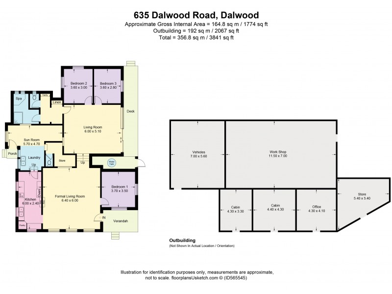 635 Dalwood Road, Dalwood NSW 2335 Floorplan