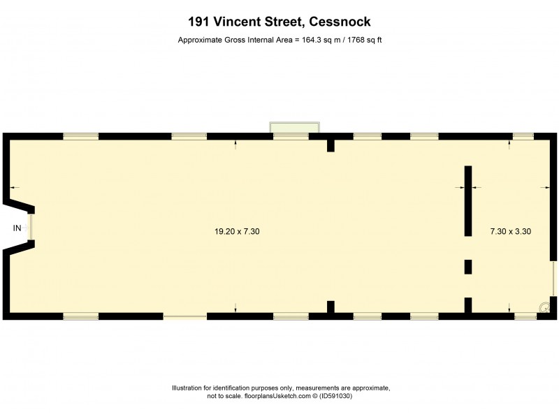 191 Vincent Street, Cessnock NSW 2325 Floorplan