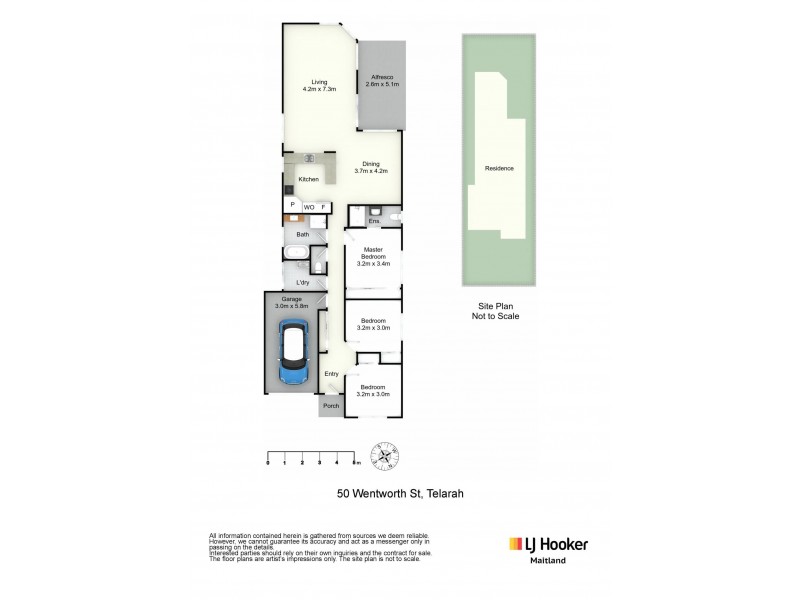 50 Wentworth Street, Telarah NSW 2320 Floorplan