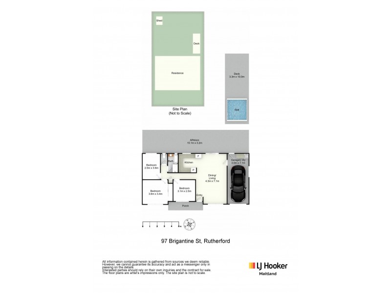 97 Brigantine Street, Rutherford NSW 2320 Floorplan