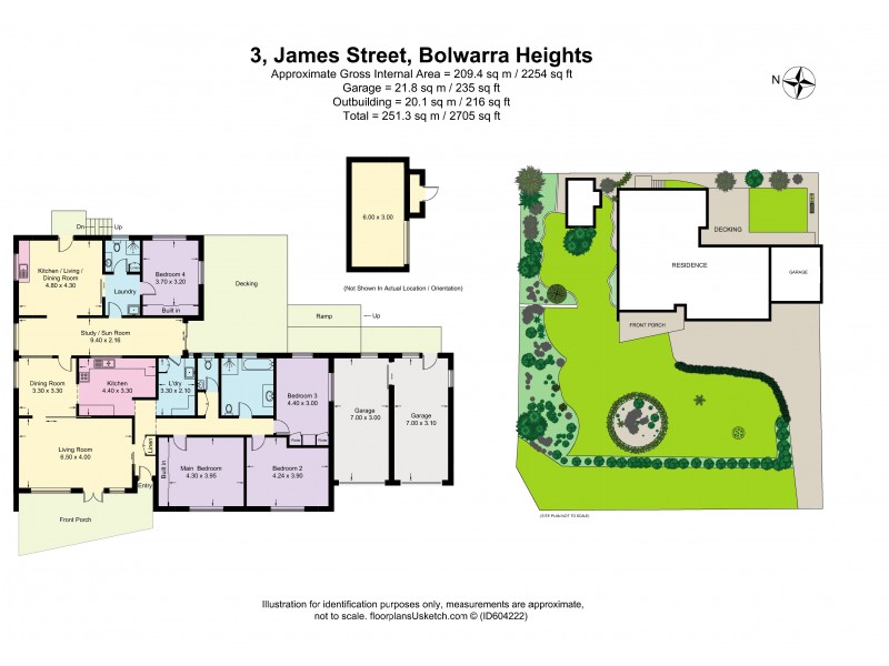 3 James Street, Bolwarra Heights NSW 2320 Floorplan