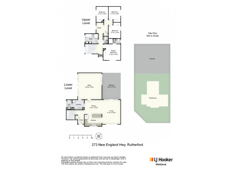 273 New England Highway, Rutherford NSW 2320 Floorplan