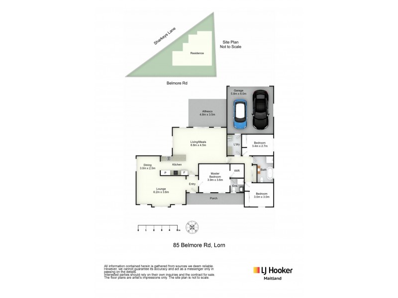 85 Belmore Road, Lorn NSW 2320 Floorplan