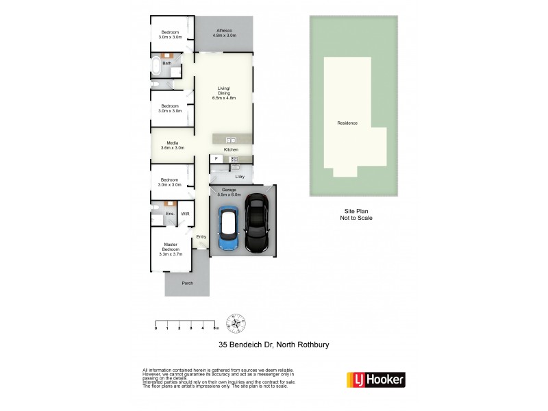 35 Bendeich Drive, North Rothbury NSW 2335 Floorplan