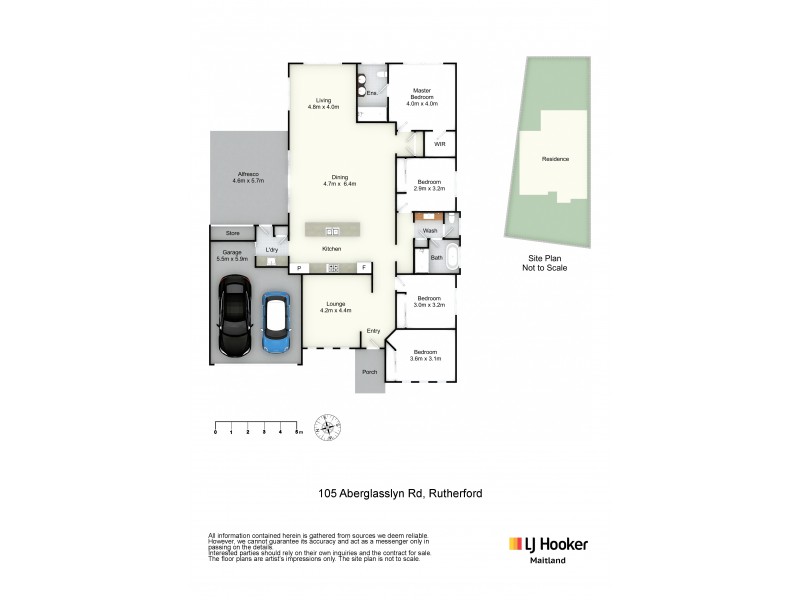 105 Aberglasslyn Road, Rutherford NSW 2320 Floorplan