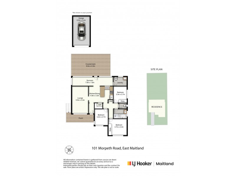 101 Morpeth Road, East Maitland NSW 2323 Floorplan
