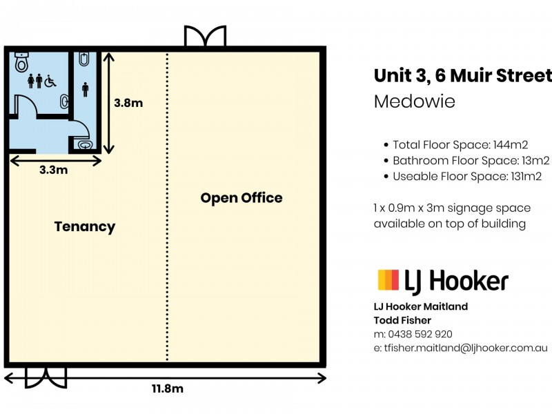 Unit 3, 6 Muir Street, Medowie NSW 2318