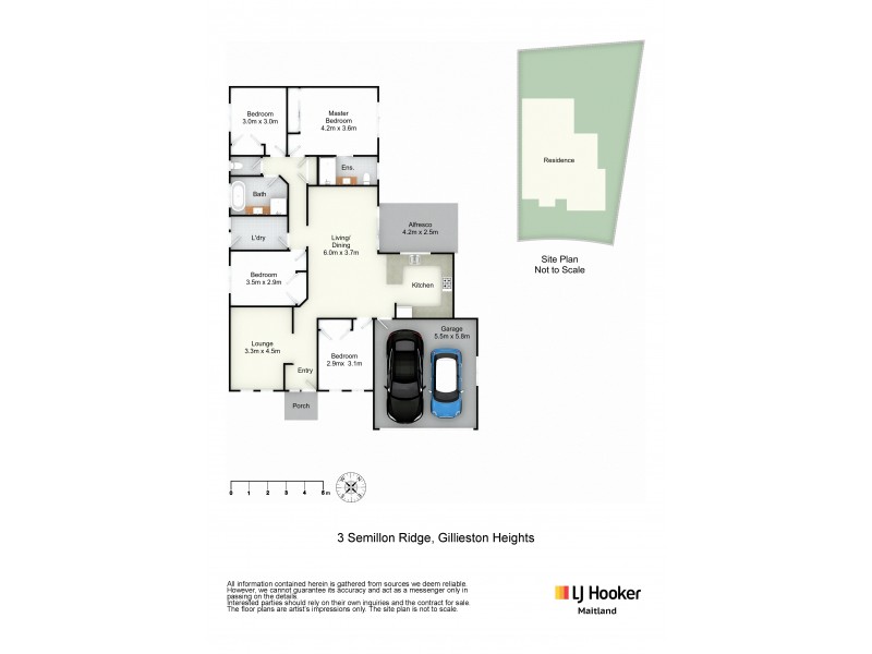 3 Semillon Ridge, Gillieston Heights NSW 2321 Floorplan