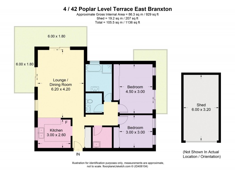4/42 Poplar Level Terrace, East Branxton NSW 2335 Floorplan