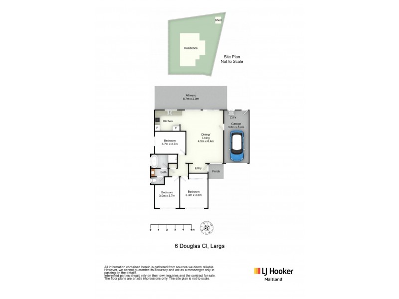 6 Douglas Close, Largs NSW 2320 Floorplan