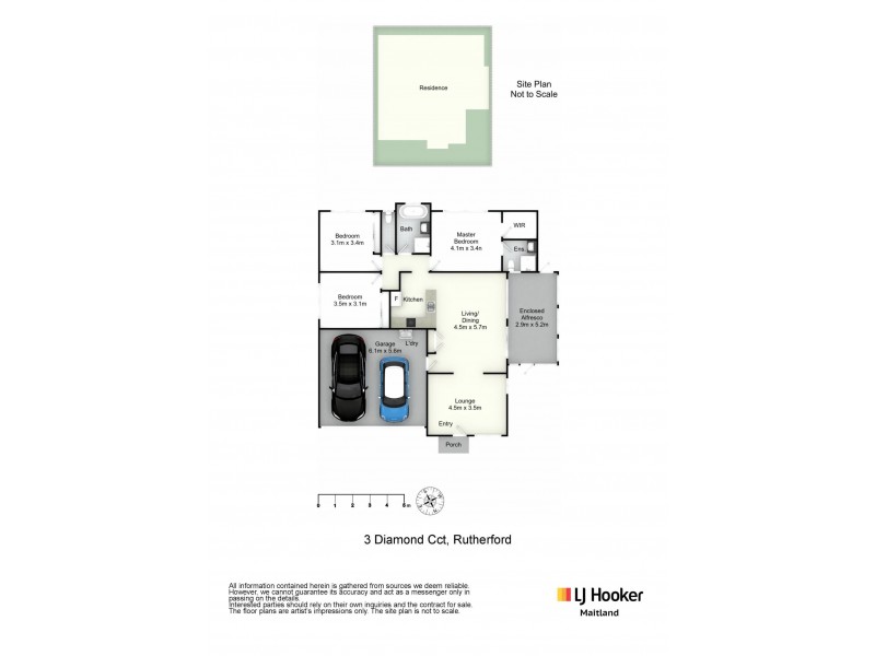 3 Diamond Circuit, Rutherford NSW 2320 Floorplan