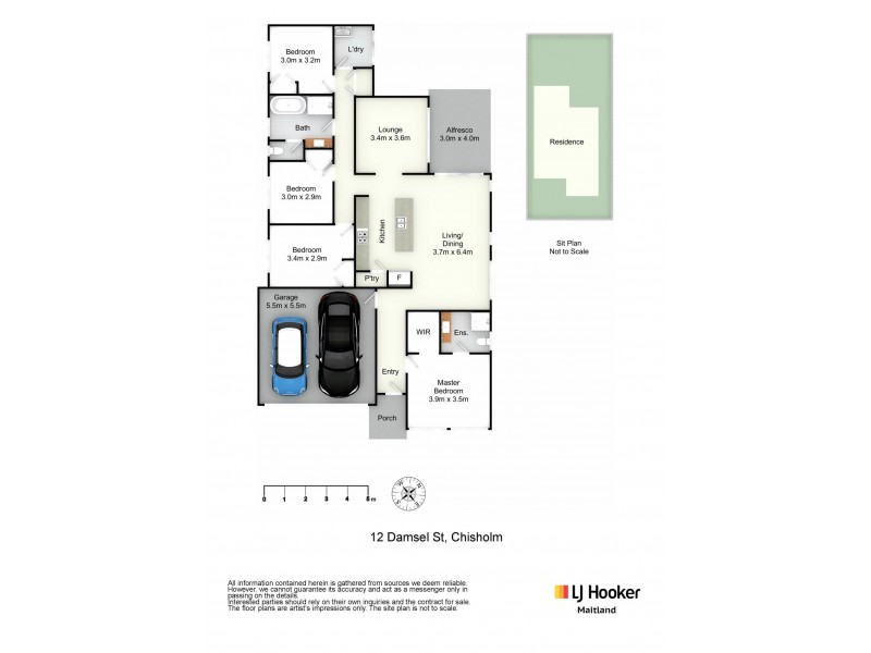 12 Damsel Street, Chisholm NSW 2322 Floorplan