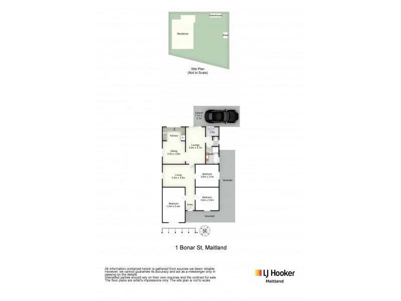 1 Bonar Street, Maitland NSW 2320 Floorplan
