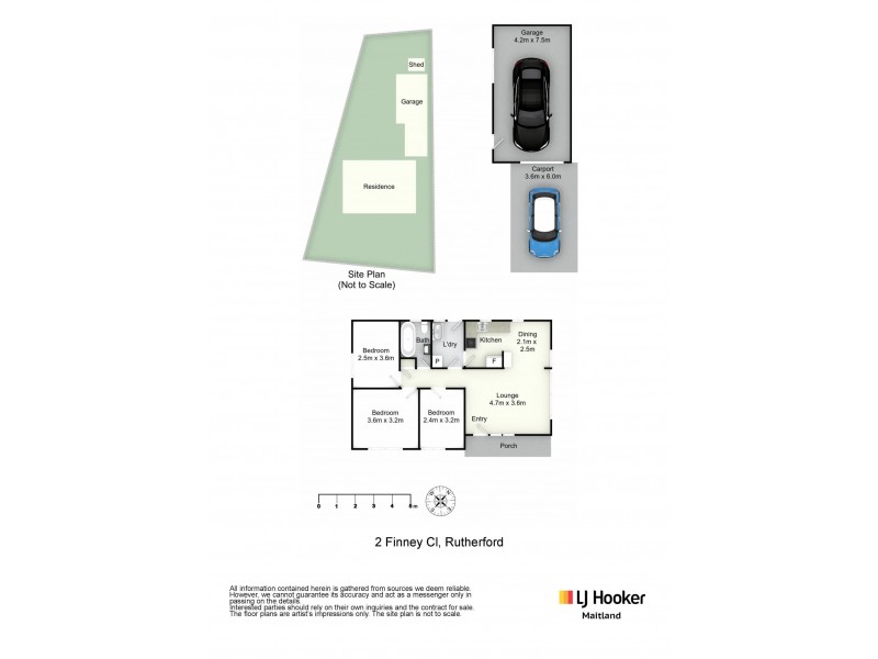 2 Finney Close, Rutherford NSW 2320 Floorplan