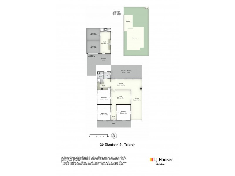 30 Elizabeth Street, Telarah NSW 2320 Floorplan