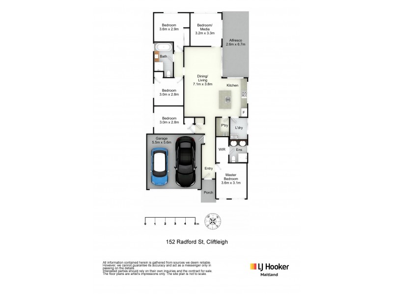 152 Radford Street, Cliftleigh NSW 2321 Floorplan