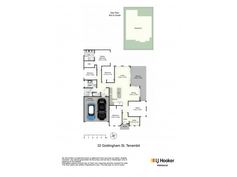 32 Goldingham Street, Tenambit NSW 2323 Floorplan