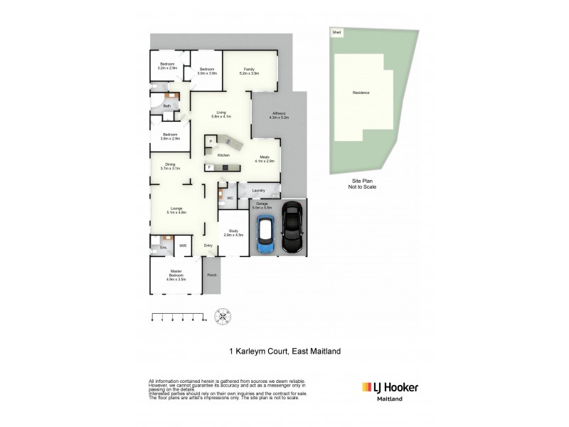 1 Karleym Court, East Maitland NSW 2323 Floorplan
