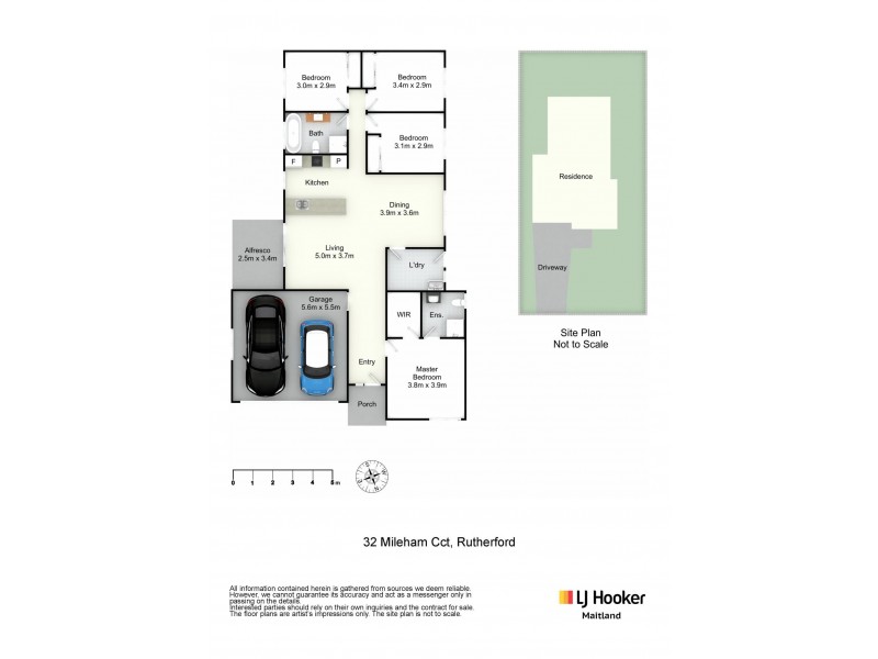 32 Mileham Circuit, Rutherford NSW 2320 Floorplan