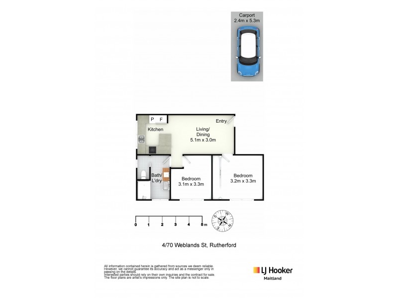 4/70 Weblands Street, Rutherford NSW 2320 Floorplan