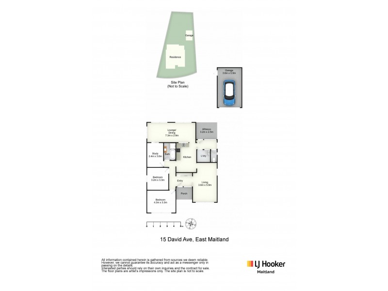 15 David Avenue, East Maitland NSW 2323 Floorplan