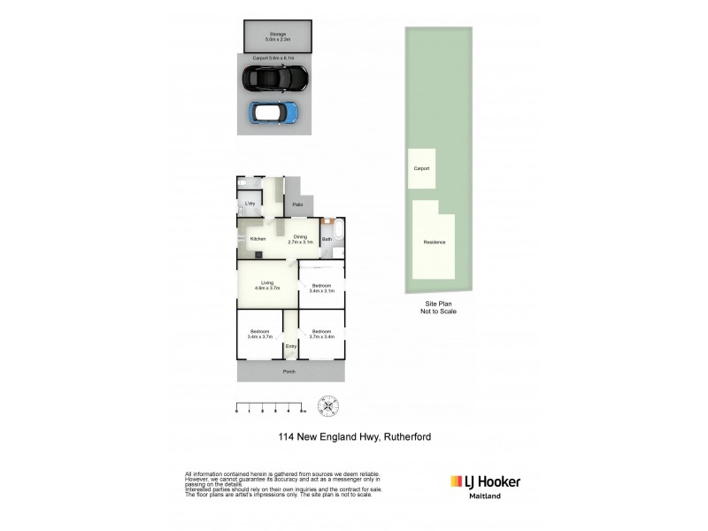 114 New England Highway, Rutherford NSW 2320 Floorplan
