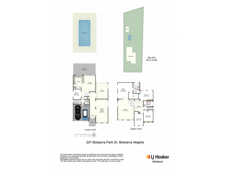 207 Bolwarra Park Drive, Bolwarra Heights NSW 2320 Floorplan