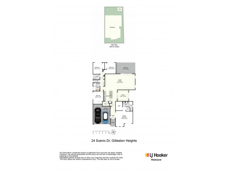24 Scenic Drive, Gillieston Heights NSW 2321 Floorplan