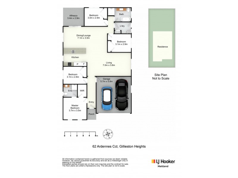 62 Ardennes Circuit, Gillieston Heights NSW 2321 Floorplan