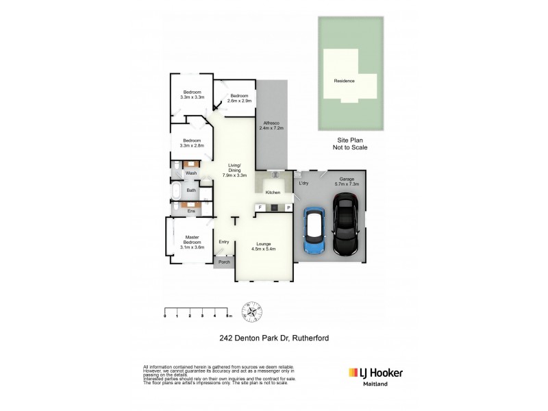 242 Denton Park Drive, Aberglasslyn NSW 2320 Floorplan