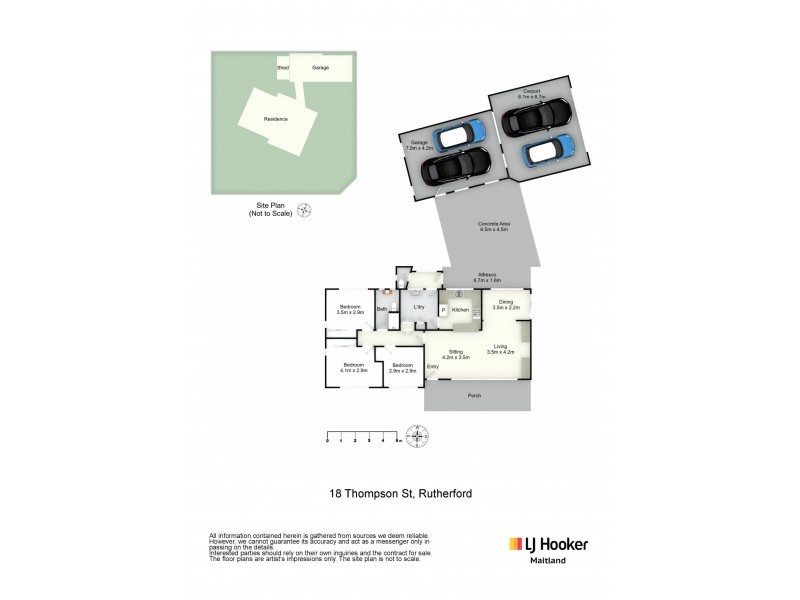 18 Thompson Street, Rutherford NSW 2320 Floorplan