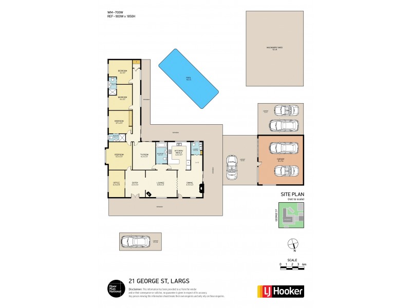 21 George Street, Largs NSW 2320 Floorplan